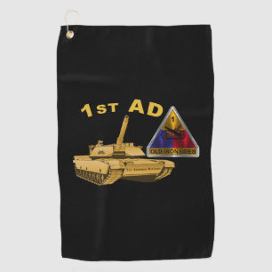 Serviette De Golf 1re division de cavalerie