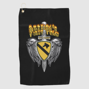 Serviette De Golf 1re division de cavalerie