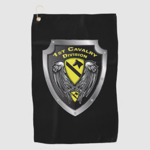 Serviette De Golf 1re division de cavalerie « First Team »