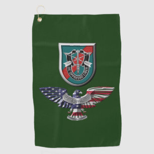 Serviette De Golf 20e Groupe des forces spéciales Ancien aigle