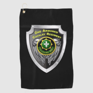 Serviette De Golf 2e Régiment de cavalerie blindée