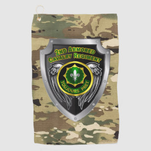 Serviette De Golf 2e Régiment de cavalerie blindée