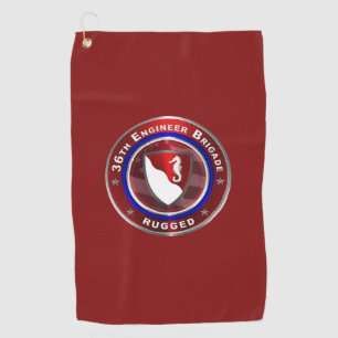 Serviette De Golf 36e brigade d'ingénieurs "robustes"