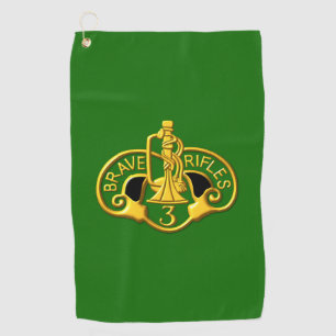 Serviette De Golf 3e régiment de cavalerie blindée