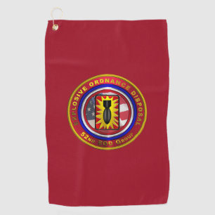 Serviette De Golf 52e Groupe de neutralisation des explosifs et muni