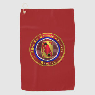 Serviette De Golf 69e brigade d'artillerie de la défense aérienne