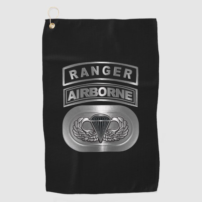 Serviette De Golf 75e régiment de rangers  (Devant)