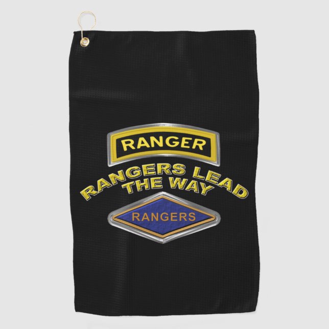 Serviette De Golf 75e régiment de rangers  (Devant)