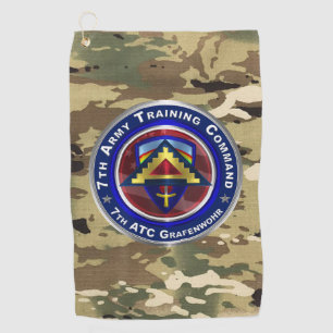 Serviette De Golf 7e Commandement de l'instruction de l'Armée de te
