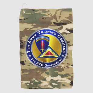 Serviette De Golf 7e Commandement de l'instruction de l'Armée de te