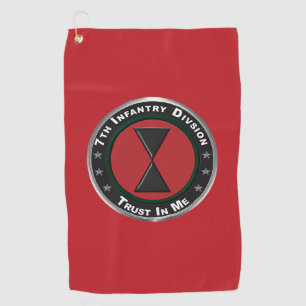 Serviette De Golf 7e division d'infanterie