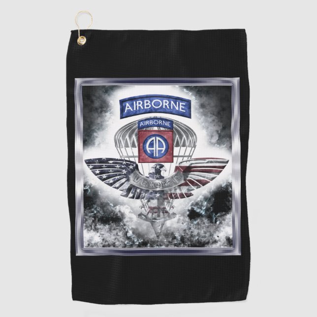 Serviette De Golf 82e division aéroportée (Devant)