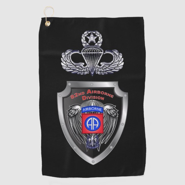 Serviette De Golf 82e division aéroportée (Devant)
