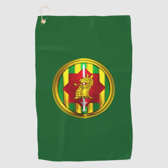 Serviette De Golf 89e brigade de police militaire (Devant)