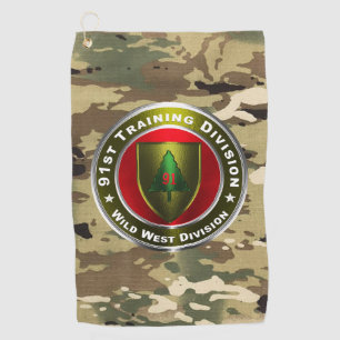 Serviette De Golf 91e division d'infanterie
