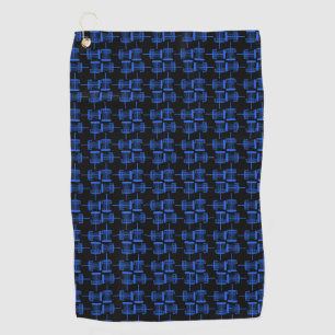 Serviette de golf à disque noir 4 paniers