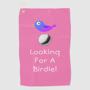 Serviette De Golf A La Recherche D'Un Oiseau, do-it-yourself, Oiseau