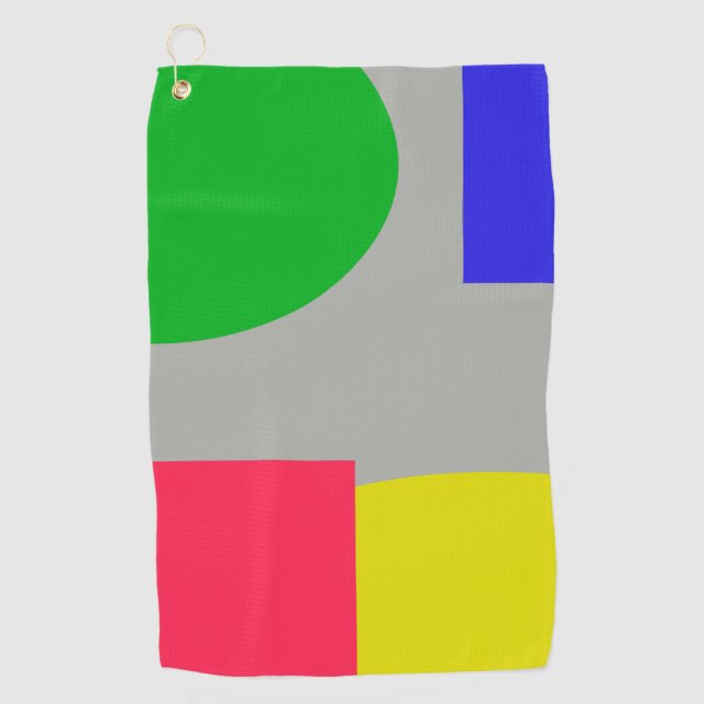 Serviette De Golf Abstrait (Devant)