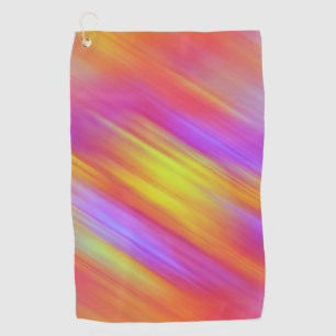 Serviette De Golf Abstrait rouge rose rose rose rose vif néon
