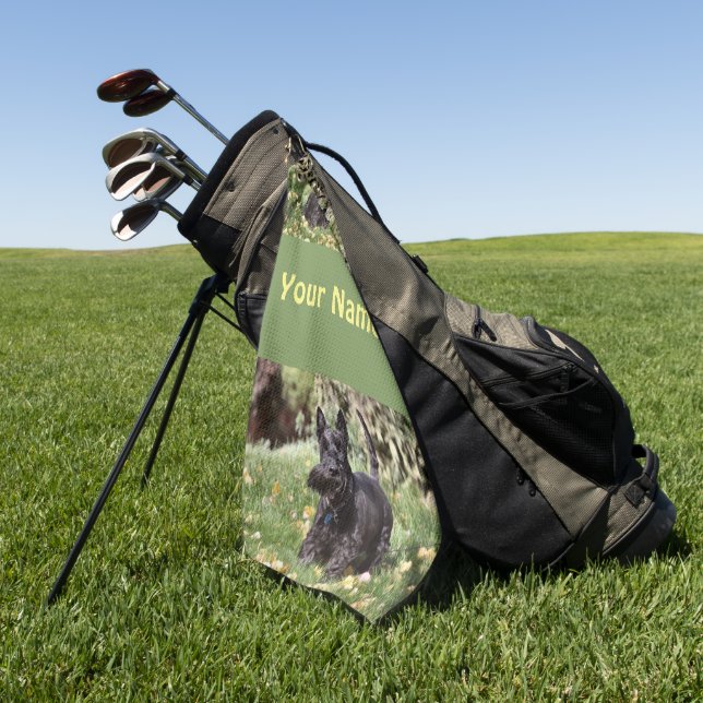 Serviette De Golf Ach (Vert)