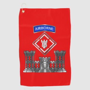 Serviette de golf aéroportée de la 20e brigade du