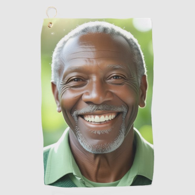 Serviette De Golf Ajoutez votre propre photo (Devant)