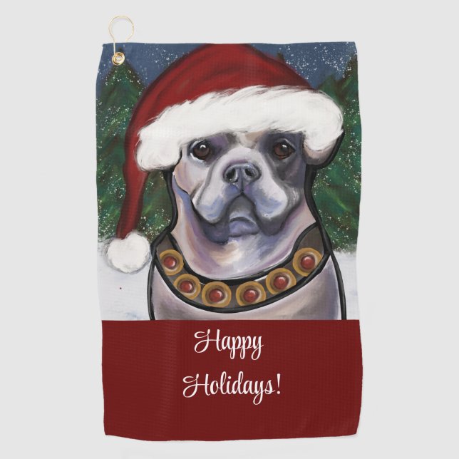 Serviette De Golf Alapaha Blue Blood Bulldog (Devant)