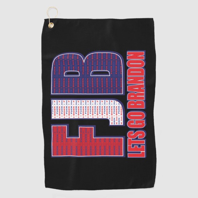 Serviette De Golf Allons Brandon (Devant)