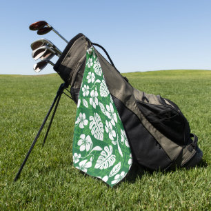 SERVIETTE DE GOLF ALOHA VENDREDI (VERT)