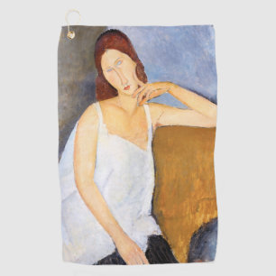 Serviette De Golf Amedeo Modigliani - Jeanne Hebuterne