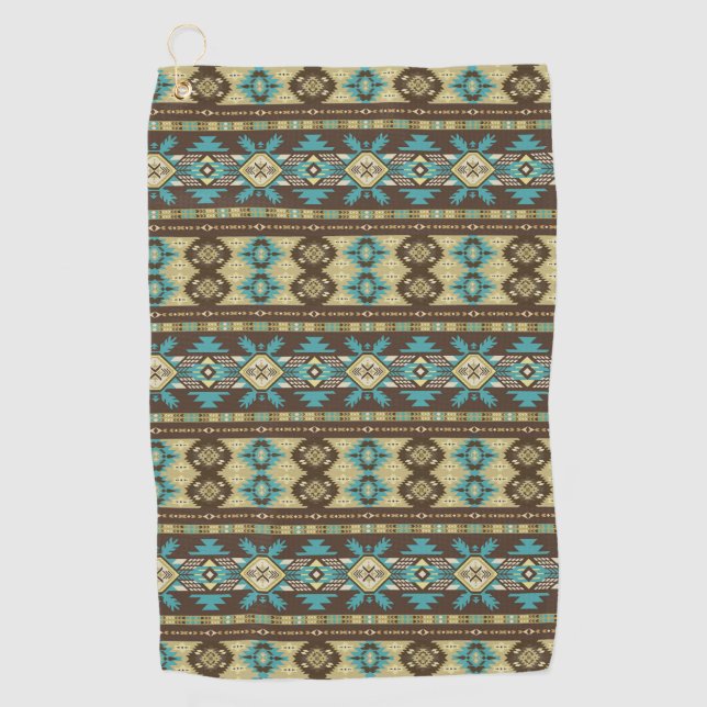 Serviette De Golf Amérindien (Devant)