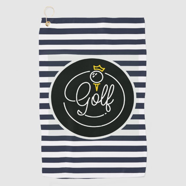 Serviette De Golf Amusement de Golf (Devant)