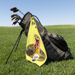 Serviette De Golf Amusement Serpent Tendance