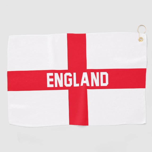 Serviette De Golf Angleterre (Horizontal)