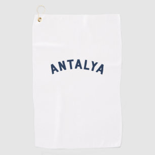Serviette De Golf Antalya, Turquie Arc Vintage