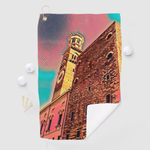 Serviette De Golf Architecture en Italie