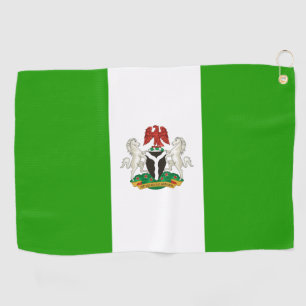 Serviette De Golf Armoiries du Nigéria 
