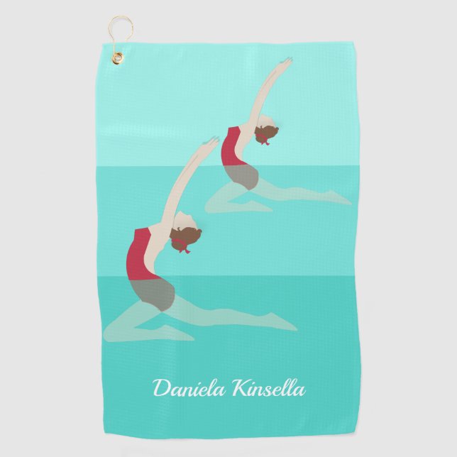 Serviette De Golf Artistic Swimming (Devant)