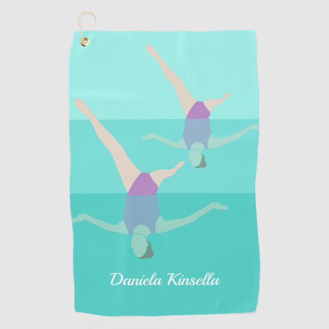 Serviette De Golf Artistic Swimming (Devant)