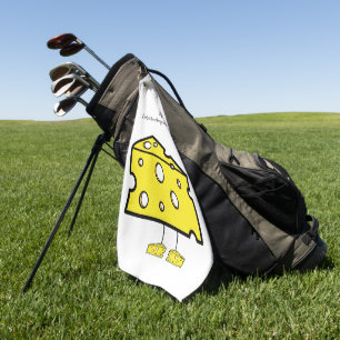 Serviette de golf au fromage