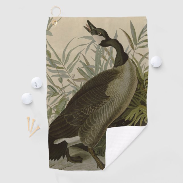 Serviette De Golf Audubon Canada Oies Oiseaux sauvages (En situation)