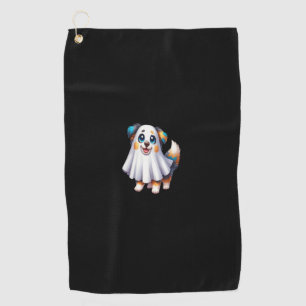 Serviette De Golf Australian Shepherd Chien Halloween Costume Party