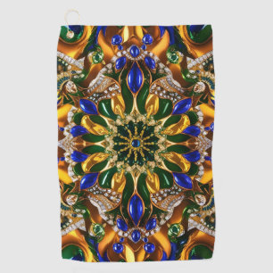 Serviette de golf aux couleurs du Brésil