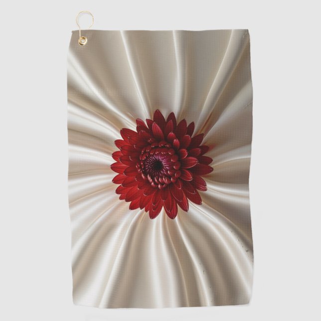 Serviette de golf aux couleurs japonaises (Devant)