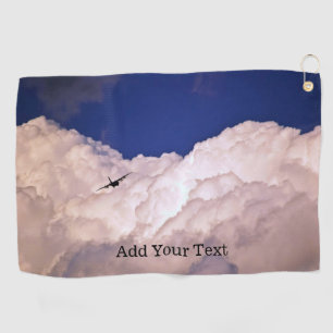 Serviette De Golf Avion de transport militaire par Shirley Taylor