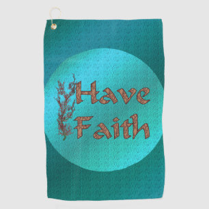 Serviette De Golf Ayez la foi Inspirationnelle