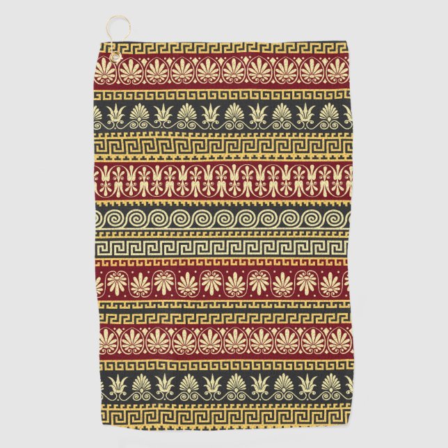Serviette De Golf Aztec moderne (Devant)