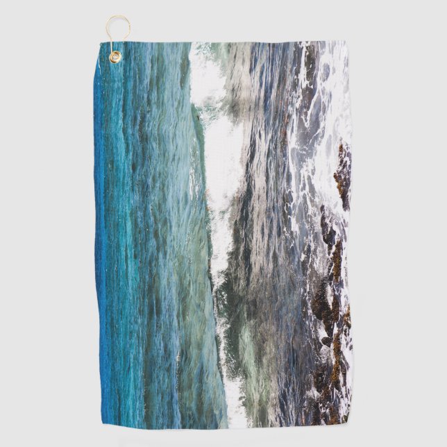 Serviette De Golf Azure Ocean  (Devant)