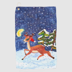 Serviette De Golf Baby Deer