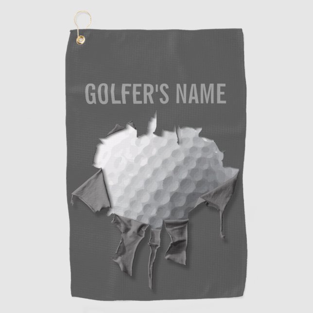 Serviette De Golf Balle de golf Torn (personnalisable) (Devant)